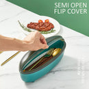 idrop Kitchen Utensil Chopstick Storage Plastic Container Box / Kotak Penyimpanan Perkakas Dapur / 塑料筷子盒(恒颜达