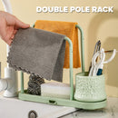 idrop Kitchen Dishcloth Rag Rack / Rak Kain Sinki Dapur / 收纳瓶抹布架三件套