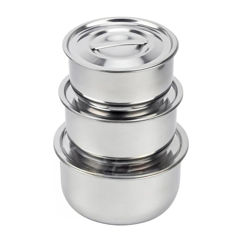 iDrop Stainless Steel Pots Food Curry Eating Pot 14~30CM / Bekas Makanan Keluli Tahan Karat / 不锈钢锅咖喱饭锅14~30CM