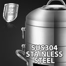 idrop [ 3 LAYER ] 32CM  Cooking Steamer Pot / Periuk Memasak Stim Bertingkat / 32CM节能原味锅(3层蒸锅)(304)