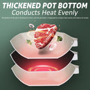 idrop [ 32CM ] Octagonal Pot Maifan Nonstick Flat Bottom Pot / Periuk Masak Nasi Maifan Tidak Lekat / 网红八角锅 麦饭石不粘锅 家用多功能平