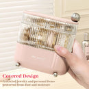 idrop [ 3 LAYER ] Rotating 360 Jewelry Plastic Storage Box / Kotak Penyimpanan Barang Kemas Boleh Putar /