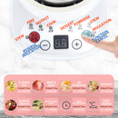 idrop [ 600ml ] Electric Mini Ceramic Soup Porridge Cup Mug Cooker / Pemanas Memasak Cawan Seramik Elektrik / 办公室小型陶瓷电炖杯多功能玻璃电热杯子宿舍加热烧水全自动煮粥