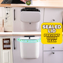 idrop Kitchen Cabinet Hanging Garbage Bin / Tong Sampah Gantung / 厨柜悬挂式垃圾桶