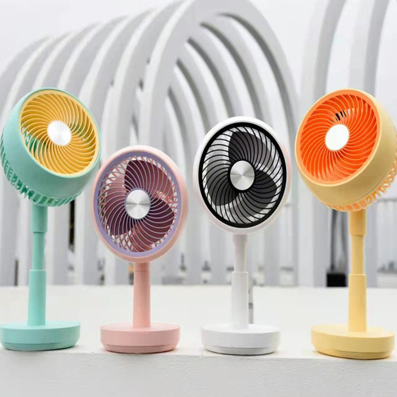 idrop Desktop Rechargeable USB Cooling Fan / Kipas USB Meja / 简约台式氛围灯充电风扇(USB)