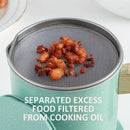 idrop [ 1.7L ] SUS304 Stainless Steel Oil Pot With Wood Handle /  Periuk Minyak Dengan Pemegang Kayu / 304不锈钢隔油壶(隔油神壶)(木柄 )1.7L