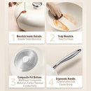 idrop 30CM Maifan Stone Nonstick Pan / Kuali Maifan Batu Masak Tidak Lekat / 30CM鹅卵石不粘锅