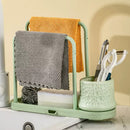 idrop Kitchen Dishcloth Rag Rack / Rak Kain Sinki Dapur / 收纳瓶抹布架三件套