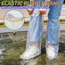 idrop [ 1 / 5 / 10 Pairs ] Disposable Thick Waterproof Shoe Cover For Rainy Days / Sarung Kasut Kalis Air / 批发 一次性鞋套防水加厚下雨天塑料透明脚套长筒养殖靴套脚套