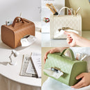idrop Plastic  Tissue Box Handbag Shape / Kotak Tisu Plastik Bentuk Beg Tangan / 塑料纸巾盒手提包形状