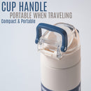 idrop 400ml 500ml Leisure Thermos Drinking Cup 316 Stainless Steel / Botol Cawan Minuman Keluli Tahan Karat / 400ML-500ML道奇瓦力休闲保温杯 (316不锈钢)