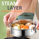 idrop [ 2 LAYER ] 18CM Single Handle Electric Cooking Pot 450W / Periuk Masak Elektrik 18CM / 18CM单柄二层电煮锅450W