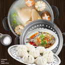 idrop [ 3 LAYER ] 30CM Steamer Cooker Pot / Periuk Masak Stim 3 Lapis / 30CM三层蒸锅