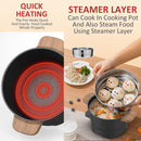 idrop [ 2.5L ] 22CM Electric Cooking Hotpot 650W / Periuk Masak Hot Pot Elektrik / [ 2.5L ] 22CM 电煮火锅 650W