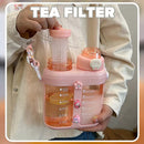 idrop 1600ml 2 IN 1 Double Bottle Drinking Flask Dual Water Cup / Botol Minuman Dua Dalam Satu / 1600ml 二合一双瓶饮水瓶双水杯