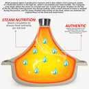 idrop 28CM Moroccan Style Tagine Taji Multifunction Cooking Pot / Periuk Masak Tangine Taji Pelbagai Guna Morocco /  28CM摩洛哥风格Tangines多功能烹饪锅