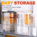 idrop 2600ml Drinking Water Jug Large Capacity Container / Jag Bekas Air Kapasiti Besar / 2600ml 饮用水壶 大容量容器