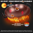 idrop [ 40CM 42CM 44CM ] Cast Iron Cauldron Cooking Wok / Kuali Kawah Besi Memasak / 铸铁大锅(真不锈土灶大锅)