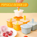 idrop [ 6PCS ] Ice Cube Tray Mold / Acuan Kiub Ais / 自带冰棒冰格(6个1盒)(DUN DUN 吨吨冰格)