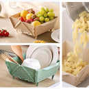 idrop Multifunctional Folding Basket / Bakul Lipat Pelbagai Guna / 折叠沥水塑料篮