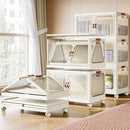 idrop [ 3 LAYER ] Folding Storage Cabinet Box with Wheels / Kotak Penyimpanan Barang Mudah Lipat / 43.5CM面宽3层折叠收纳柜(配4个轮)