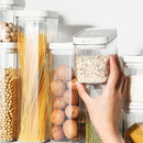 idrop [ 500ml ] Easy Buckle Plastic Rectangle Sealed jar ( 2pcs / 4pcs ) / Bekas Simpanan Makanan Kering 500ml / 0.5L塑料易扣密封罐