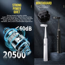 idrop [ 5 IN 1 ] 6 Sided Electric Toothbrush Rechargeable Exchangeable Brush Head / Berus Gigi Elektrik 5 Dalam 1  / 六面新款店铺保修电动牙刷声波情侣套装自动成人美白男女充电款