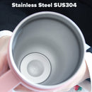 idrop [ 1200ml ] Stainless Steel 304 Drinking Cup Flask Plastic Coated / Botol Cawan Minum Keluli Tahan Karat 304 /