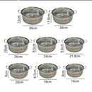 idrop 16PCS 8 Pot Stainless Steel Pot Set with Glass Cover / Set Periuk Keluli Tahan Karat Pelbagai Saiz / 16件套8锅不锈钢锅具玻璃盖