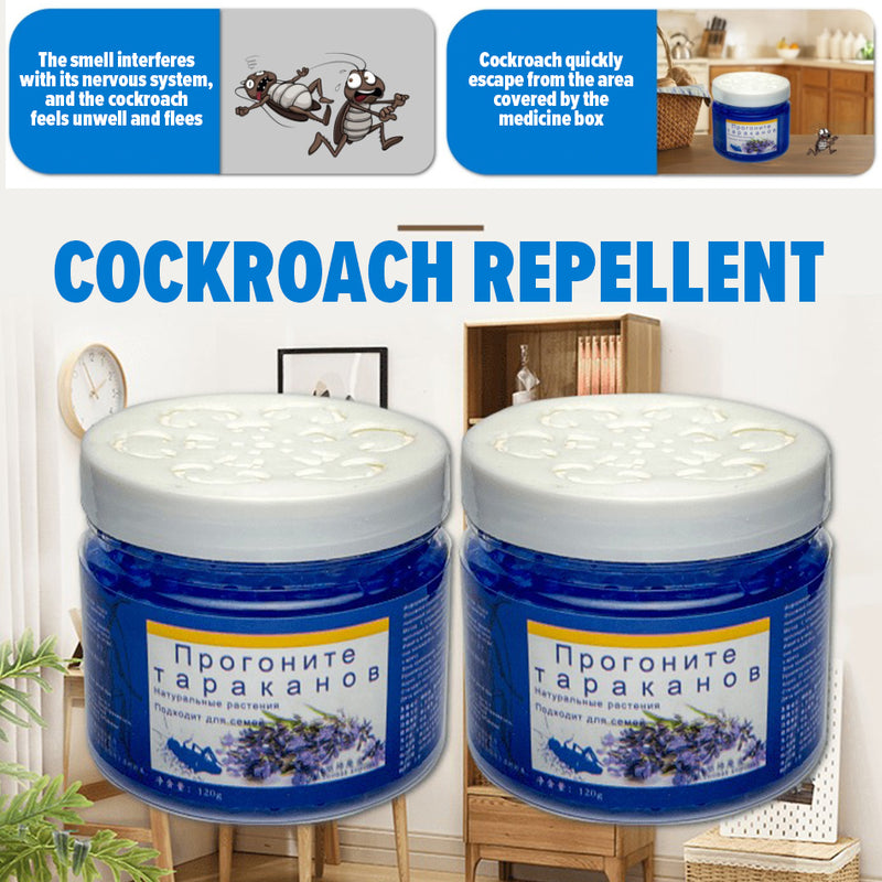 idrop  [120G ] Cockroach Medicine Box Repellant / Ubat Penghalau Lipas / 120G蟑螂药魔盒(英文版)
