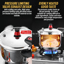 idrop [ 26CM ] 8 Liter Pressure Cooker / Pemasak Tekanan Keluli Tahan Karat / 26CM旺龙压力锅(S系列)(8L)
