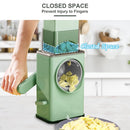 idrop Multifunctional Vegetable Grater Cutter Slicer Shredder Hand Rotary Roller / Penghiris Pemotong Sayur Pelbagai Guna / 多功能蔬菜刨丝器切菜机切片机切菜机手动旋转滚筒