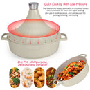 idrop 28CM Moroccan Style Tagine Taji Multifunction Cooking Pot / Periuk Masak Tangine Taji Pelbagai Guna Morocco /  28CM摩洛哥风格Tangines多功能烹饪锅