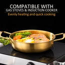 idrop Stainless Steel Double Ear Pot Pan SUS201 / Mangkuk Piring Keluli Tahan Karat / 不锈钢双耳海鲜锅(201)