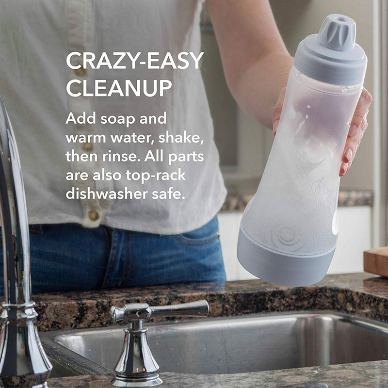 idrop All In One Hand Batter Mixer Dispenser Bottle / Botol Adunan Kek / 手摇搅拌瓶