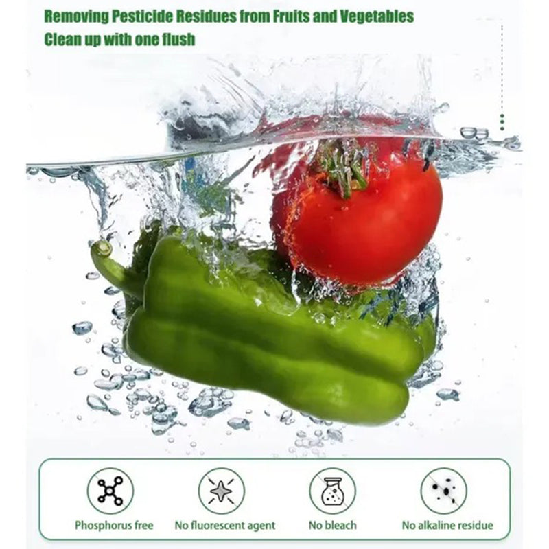 idrop 1.28kg Food Grade Dishwashing Fruit & Vegetable Liquid Detergent / Sabun Basuh Pinggan Buah & Sayur /  1.28KG蔬果园橘彩星光果蔬餐具净