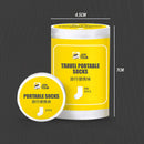 idrop [ 5PCS ] Disposable Travel Socks For Men Women / Stokin Pakai Buang / 袜子女一次性袜子男士旅行袜压缩袜子旅游棉袜子吸汗透气