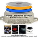 idrop 28CM Moroccan Style Tagine Taji Multifunction Cooking Pot / Periuk Masak Tangine Taji Pelbagai Guna Morocco /  28CM摩洛哥风格Tangines多功能烹饪锅