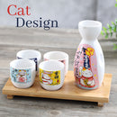 idrop Japanese Ceramic Sake Pot Set / Set Seramik Minum Sake Jepun / 日式陶瓷清酒壶套装
