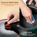 [ 26CM / 28CM ] Micro Pressure Cooker Pot / Periuk masak Tekanan Mikro / 不粘锅压力锅汤锅电磁炉燃气通用锅用家用