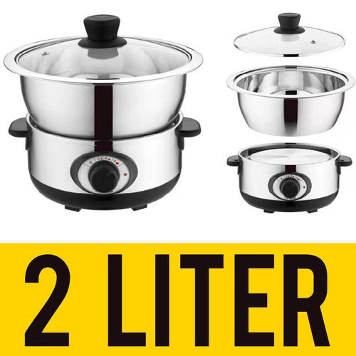 idrop Cooker Pot Multifunctional Electric Cooking Kitchenware [ 2L / 4L / 5L ]