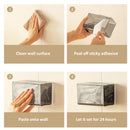 idrop Wall-Mounted Divided Storage Box / Kotak Penyimpanan Barang Lekat Pada Dinding / 壁挂分隔收纳盒