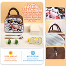 idrop Hand Carry Insulated Lunch Box Bag / Beg Simpan Bekas Makanan / 手拎保温饭盒袋3D图案