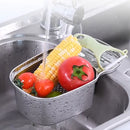 idrop  SUS304 Stainless Steel Sink Drain Basket / Bekas Basuh Keluli Tahan Karat SInki / (强力胶)304不锈钢多用水槽沥水架本色款