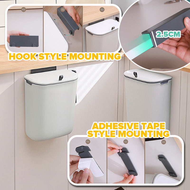 idrop Kitchen Cabinet Hanging Garbage Bin / Tong Sampah Gantung / 厨柜悬挂式垃圾桶