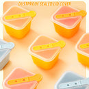idrop [ 6PCS ] Ice Cube Tray Mold / Acuan Kiub Ais / 自带冰棒冰格(6个1盒)(DUN DUN 吨吨冰格)