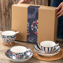 idrop Japanese Style Ceramic Tableware 4 Bowls 4 Spoon 2 Plates Gift Box Set / Set Seramik Hidangan Pinggan Mangkuk Sudu / 日式和风陶瓷餐具四碗四勺两盘礼盒套装