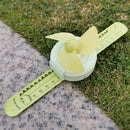 idrop Small Watch USB Mini Fan / Kipas USB Jam Lengan / 啪啪带卡通手表风扇