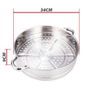 idrop [ 34CM ] Cooker Steamer Layer / Lapisan Periuk Masak Stim / 蒸锅层