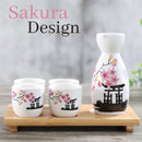 idrop Japanese Ceramic Sake Pot Set / Set Seramik Minum Sake Jepun / 日式陶瓷清酒壶套装